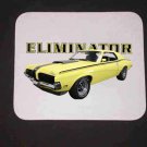 New Yellow  1970 Mercury Cougar Eliminator Mousepad!