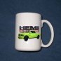 New 15 oz. 2017 Lime Dodge Ram Hemi 1500 mug