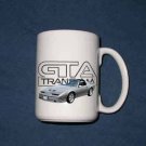 New Huge 15 Oz. 1989 Pontiac GTA Trans AM LOGO  Mug