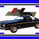 NEW 11974 Black Hurst Olds License Plate FREE SHIPPING! NEW 11974 Black Hurst Olds License Plate FREE SHIPPING!
