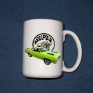 New 15 oz. 1971 Plymouth Valiant Super Bee mug!