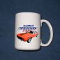 New 15 oz. 1969 Orange Chevy Yenko Camaro w/ Yenko logo  mug!