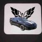 New Blue 2002 Pontiac Firebird Trans AM w/ Eagle LOGO Mousepad!