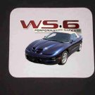 New Blue 2002 Pontiac Firebird Trans AM Convertible w/ WS6 LOGO Mousepad!