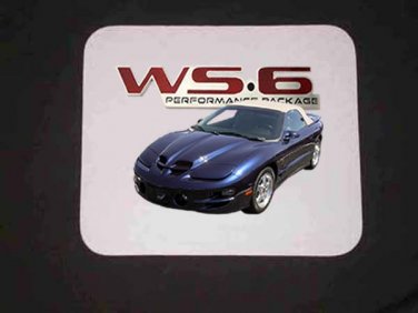 New Blue 2002 Pontiac Firebird Trans AM Convertible w/ WS6 LOGO Mousepad!