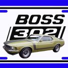 NEW Green 1970 Ford Boss Mustang License Plate FREE SHIPPING! NEW Green 1970 Ford Boss Mustang License Plate FREE SHIPPING!