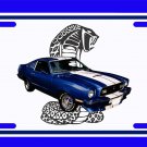 NEW 1976 Blue Ford Mustang Cobra License Plate FREE SHIPPING!