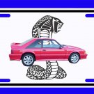 NEW 1993 Ford Mustang Cobra License Plate FREE SHIPPING!