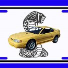 NEW 1998 Ford Mustang Cobra License Plate FREE SHIPPING!