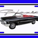 NEW 1963 Black Convertible Ford Galaxy License Plate FREE SHIPPING! NEW 1963 Black Convertible Ford Galaxy License Plate FREE SHIPPING!