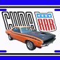 NEW 1970 Plymouth Orange AAR Cuda License Plate FREE SHIPPING!