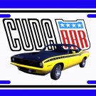 NEW 1970 Plymouth Yellow AAR Cuda License Plate FREE SHIPPING!