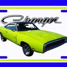 NEW Lime 1970 Dodge Charger License Plate FREE SHIPPING!