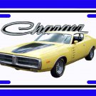 NEW Yellow 1972 Dodge Charger License Plate FREE SHIPPING! NEW Yellow 1972 Dodge Charger License Plate FREE SHIPPING!