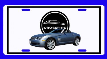 NEW  2005 Light Blue Chrysler Crossfire License Plate FREE SHIPPING!