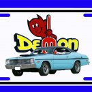 NEW Light Blue 1970 Dodge Demon License Plate FREE SHIPPING!