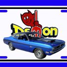 NEW Blue 1971 Dodge Demon License Plate FREE SHIPPING!