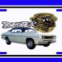 NEW 1970 Plymouth Duster License Plate FREE SHIPPING!