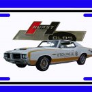 NEW 1972 Hurst Olds Pace car License Plate FREE SHIPPING!