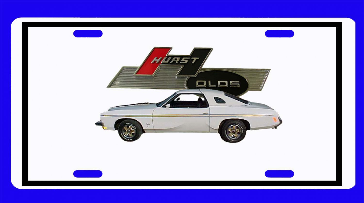 NEW 1973 Hurst Olds License Plate FREE SHIPPING!