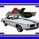 NEW 1974 White Hurst Olds License Plate FREE SHIPPING! NEW 1974 White Hurst Olds License Plate FREE SHIPPING!