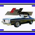 NEW 1975 Black Hurst Olds License Plate FREE SHIPPING! NEW 1975 Black Hurst Olds License Plate FREE SHIPPING!