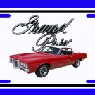 NEW Red 1969 Pontiac Grand Prix License Plate FREE SHIPPING! NEW Red 1969 Pontiac Grand Prix License Plate FREE SHIPPING!