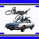 NEW Silver 1986 Pontiac Grand Prix 2+2 License Plate FREE SHIPPING! NEW Silver 1986 Pontiac Grand Prix 2+2 License Plate FREE SHIPPING!