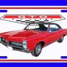 NEW Red 1967 Pontiac GTO License Plate FREE SHIPPING! NEW Red 1967 Pontiac GTO License Plate FREE SHIPPING!