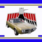 NEW 1967 Gold Pontiac Firebird License Plate FREE SHIPPING! NEW 1967 Gold Pontiac Firebird License Plate FREE SHIPPING!