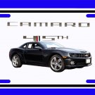 NEW 2012 45th anniversary Chevy Camaro License Plate FREE SHIPPING! NEW 2012 45th anniversary Chevy Camaro License Plate FREE SHIPPING!