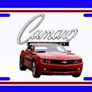 NEW 2010 Red Chevy Camaro License Plate FREE SHIPPING!