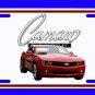 NEW 2010 Red Chevy Camaro License Plate FREE SHIPPING!