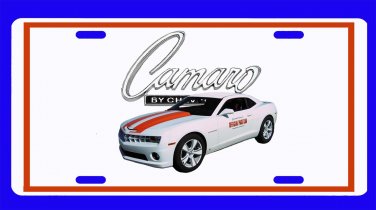 NEW 2010 Chevy Camaro  Retro Pace Car License Plate FREE SHIPPING!