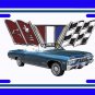 NEW 1967 Blue Chevy Impala License Plate FREE SHIPPING!
