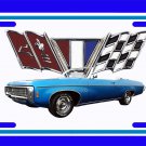 NEW 1969 Blue Chevy Impala License Plate FREE SHIPPING!