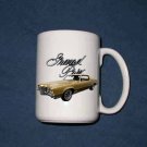 New Huge 15 Oz. 1970 Gold Pontiac Grand Prix Mug