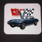 New Dark Blue 1966 Chevy Corvette Hardtop Mousepad!