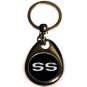 New  Black Chevy SS logo keychain! FREE SHIPPING!