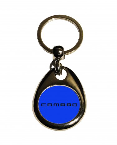 New Chevy Camaro Blue keychain! FREE SHIPPING!