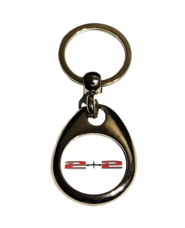 New Pontiac 2+2 logo keychain! FREE SHIPPING!