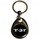 New Pontiac T-37 logo keychain! FREE SHIPPING!