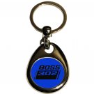 New Ford Mustang Boss 302 logo keychain! FREE SHIPPING!