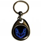 New 2nd gen Blue/Black Pontiac Firebird logo keychain! FREE SHIPPING! New 2nd gen Blue/Black Pontiac Firebird logo keychain! FREE SHIPPING!