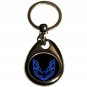 New 2nd gen Blue/Black Pontiac Firebird logo keychain! FREE SHIPPING!