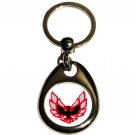 New 2nd gen Red/Silver Pontiac Firebird logo keychain! FREE SHIPPING! New 2nd gen Red/Silver Pontiac Firebird logo keychain! FREE SHIPPING!