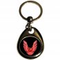 New 2nd gen Red/Black Pontiac Firebird logo keychain! FREE SHIPPING!
