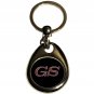 New Buick GS Gran Sport on Black logo keychain! FREE SHIPPING!