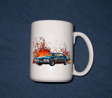 New 15 oz. 1968 Olds  Cutlass 442 mug