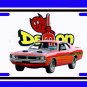 NEW 1971 Dodge Demon License Plate FREE SHIPPING!